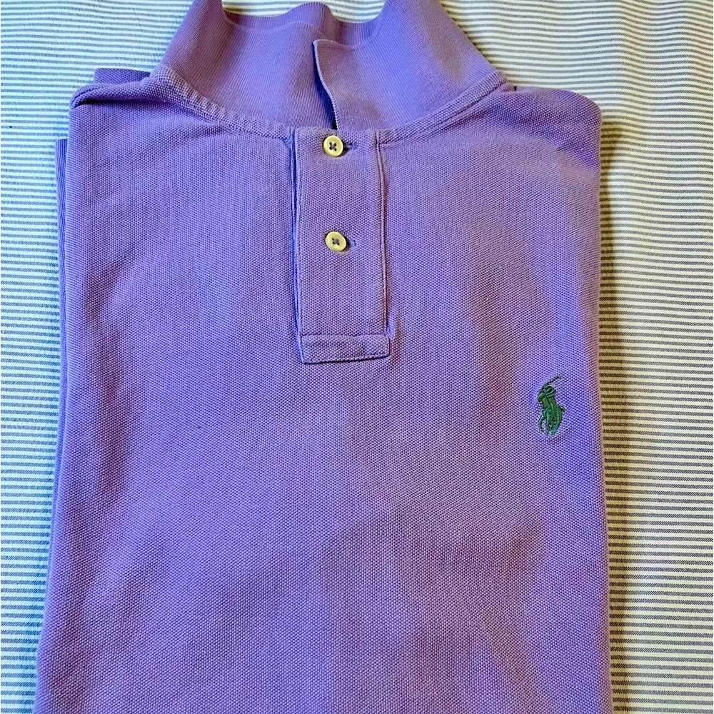 POLO RALPH LAUREN 100% Authentic short-sleeve classic custom in US Men’s Med.